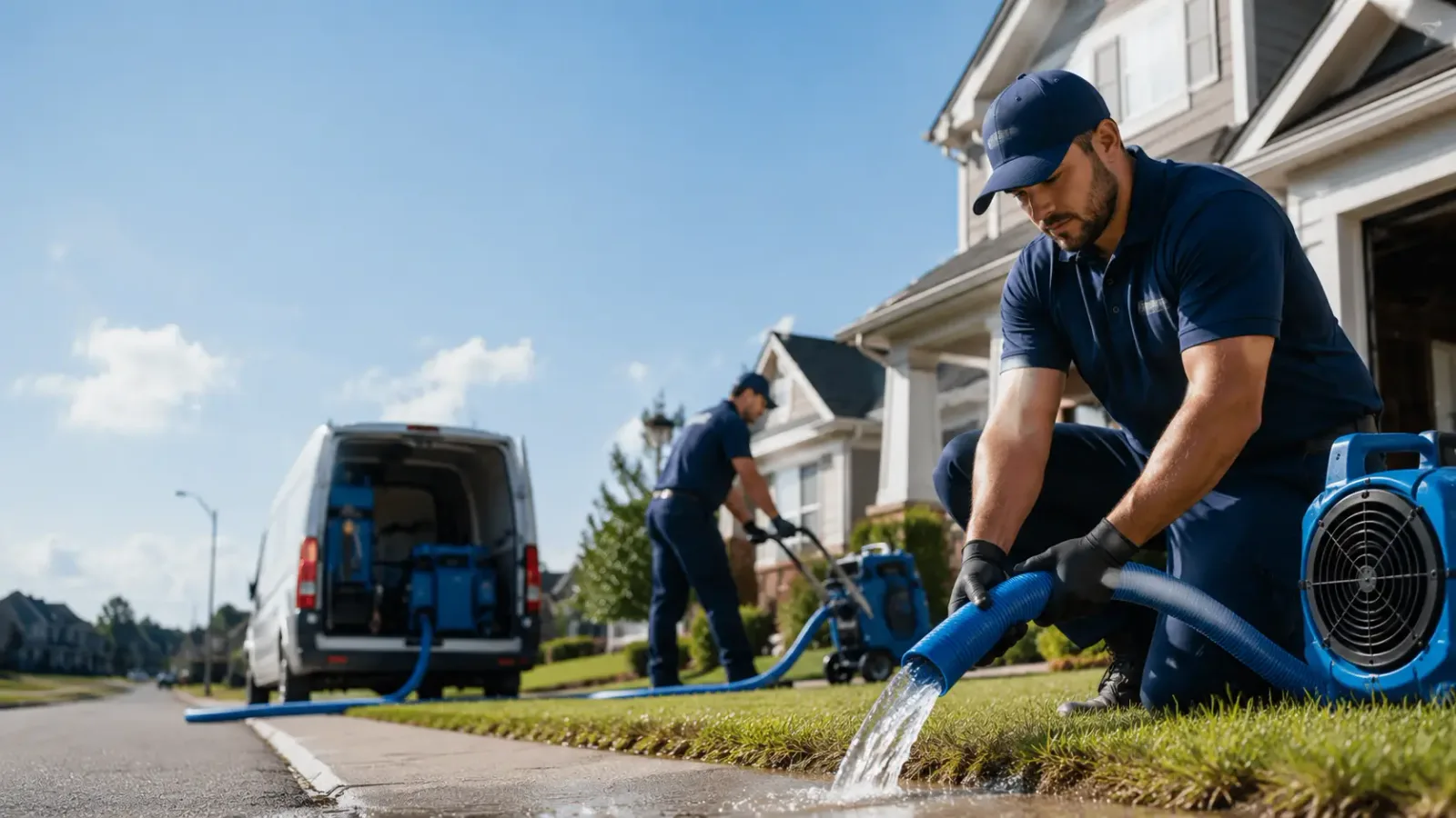 Flood Damage Restoration in Colcord, OK